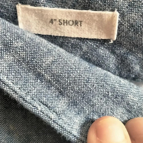 Loft Linen Cotton Blend Size 16 Shorts Preppy Minimalist Nautical Beach - Picture 4 of 6